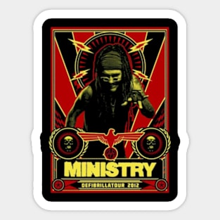 MINISTRY MERCH VTG Sticker